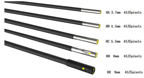 BIE內窺鏡具有多種規(guī)格的鏡頭配置，可滿足不同工況要求